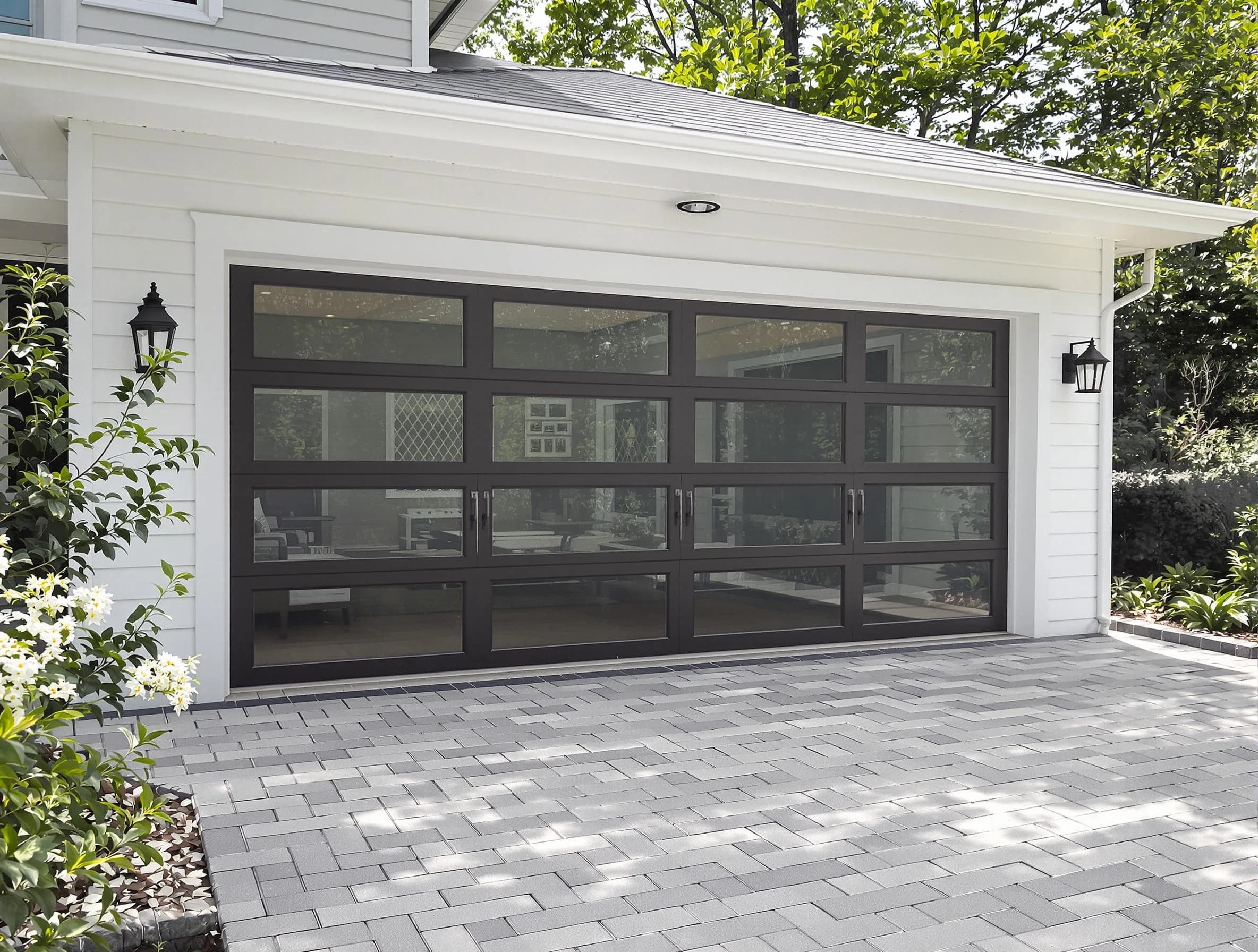 Worcester Garage Door Repair design specialist presenting custom garage door options to Worcester homeowner