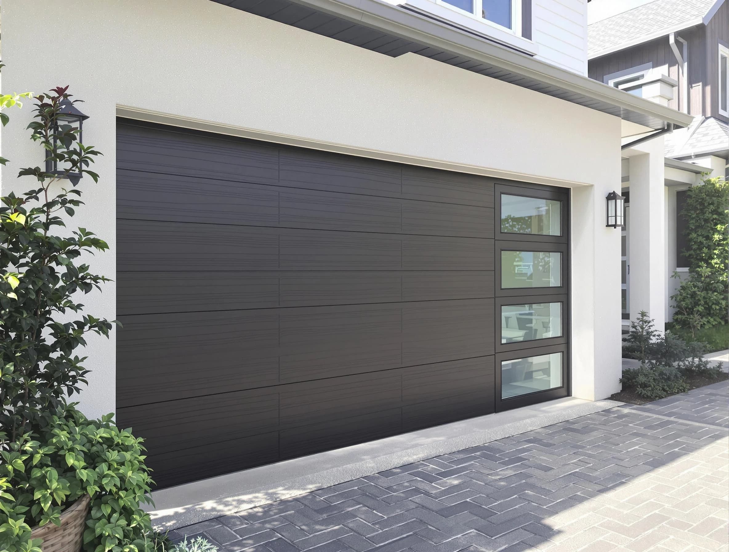 Custom garage door installation by Worcester Garage Door Repair in Worcester
