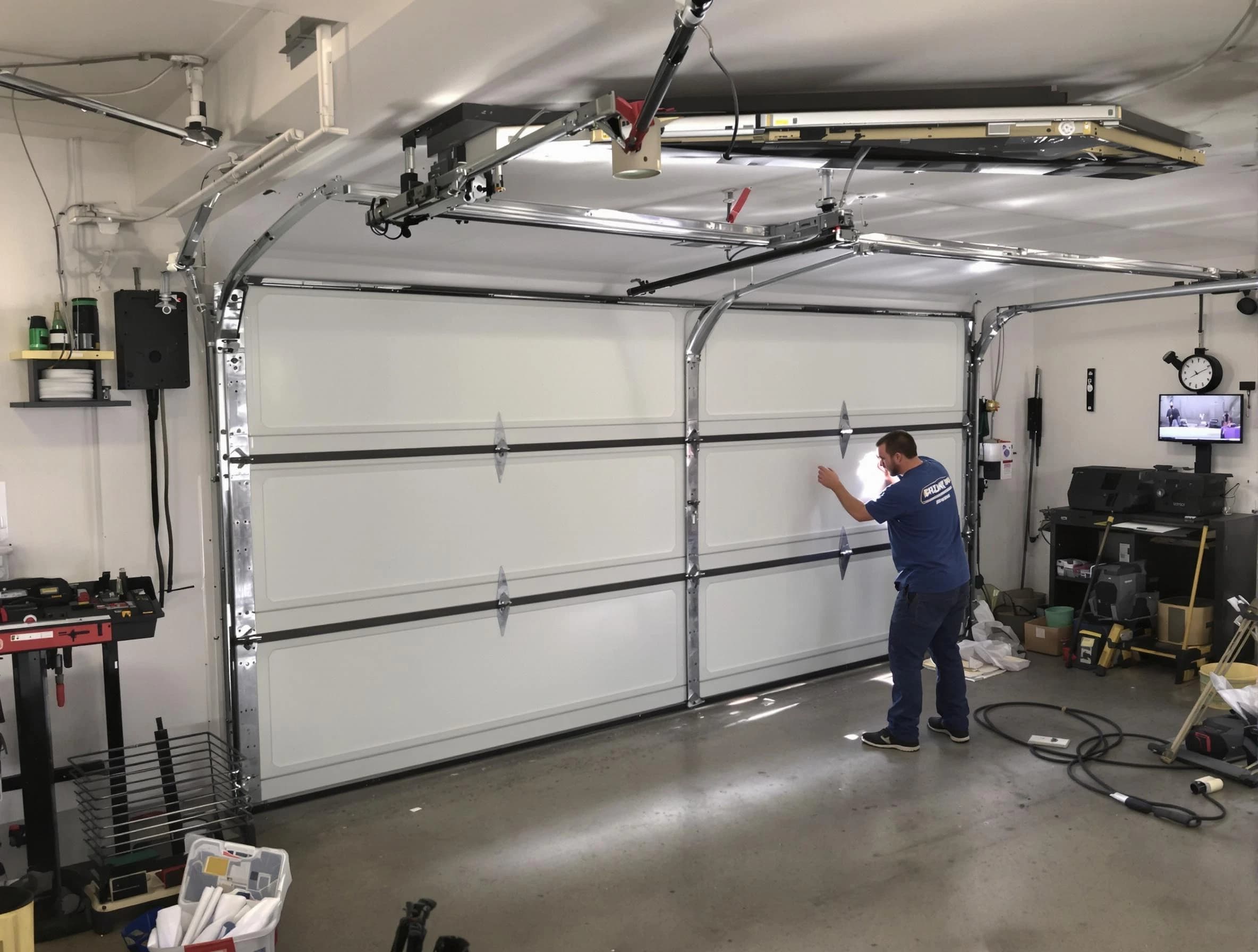 Professional garage door repair service by Worcester Garage Door Repair in Worcester