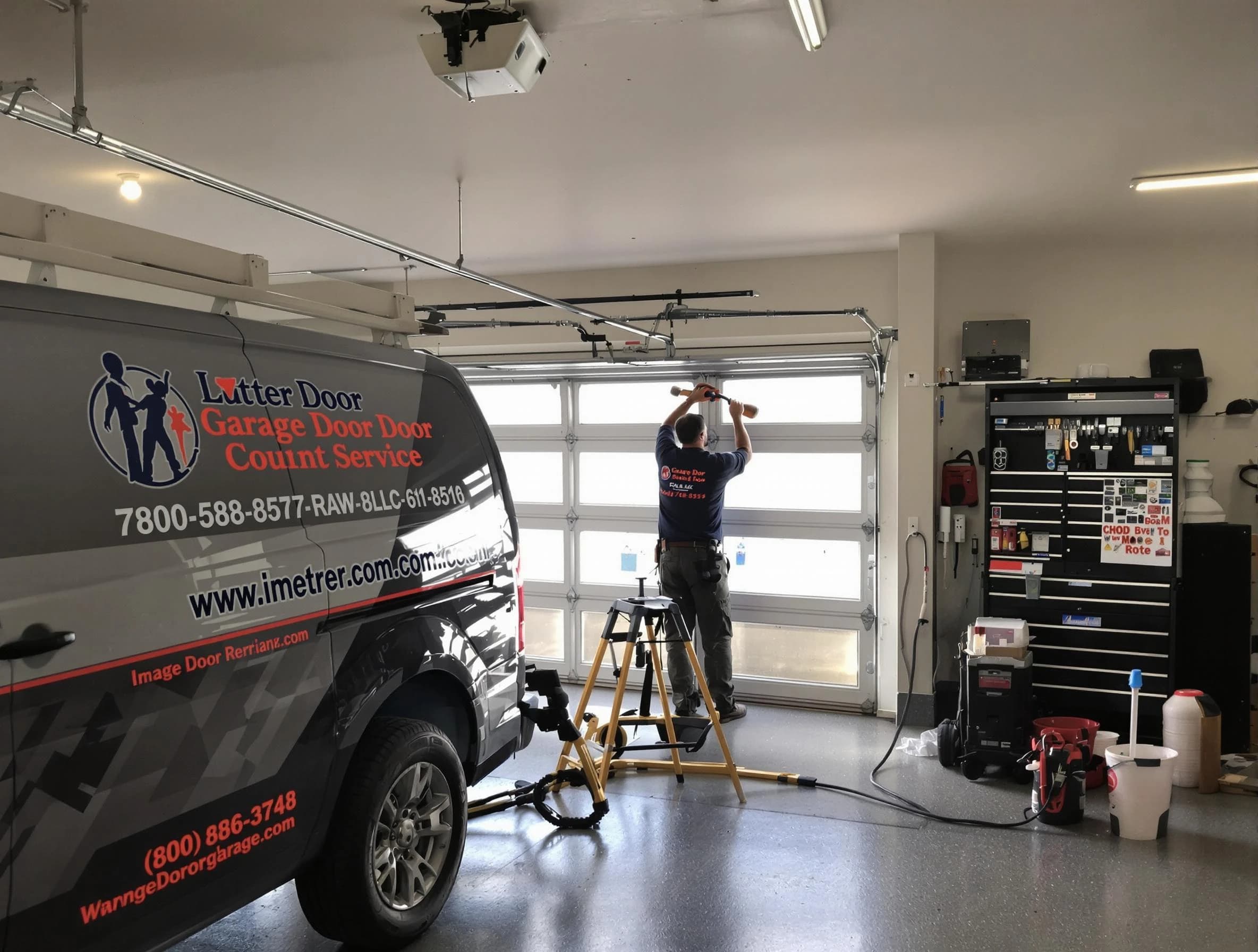 Worcester Garage Door Repair rapid response team performing same-day repair in Worcester