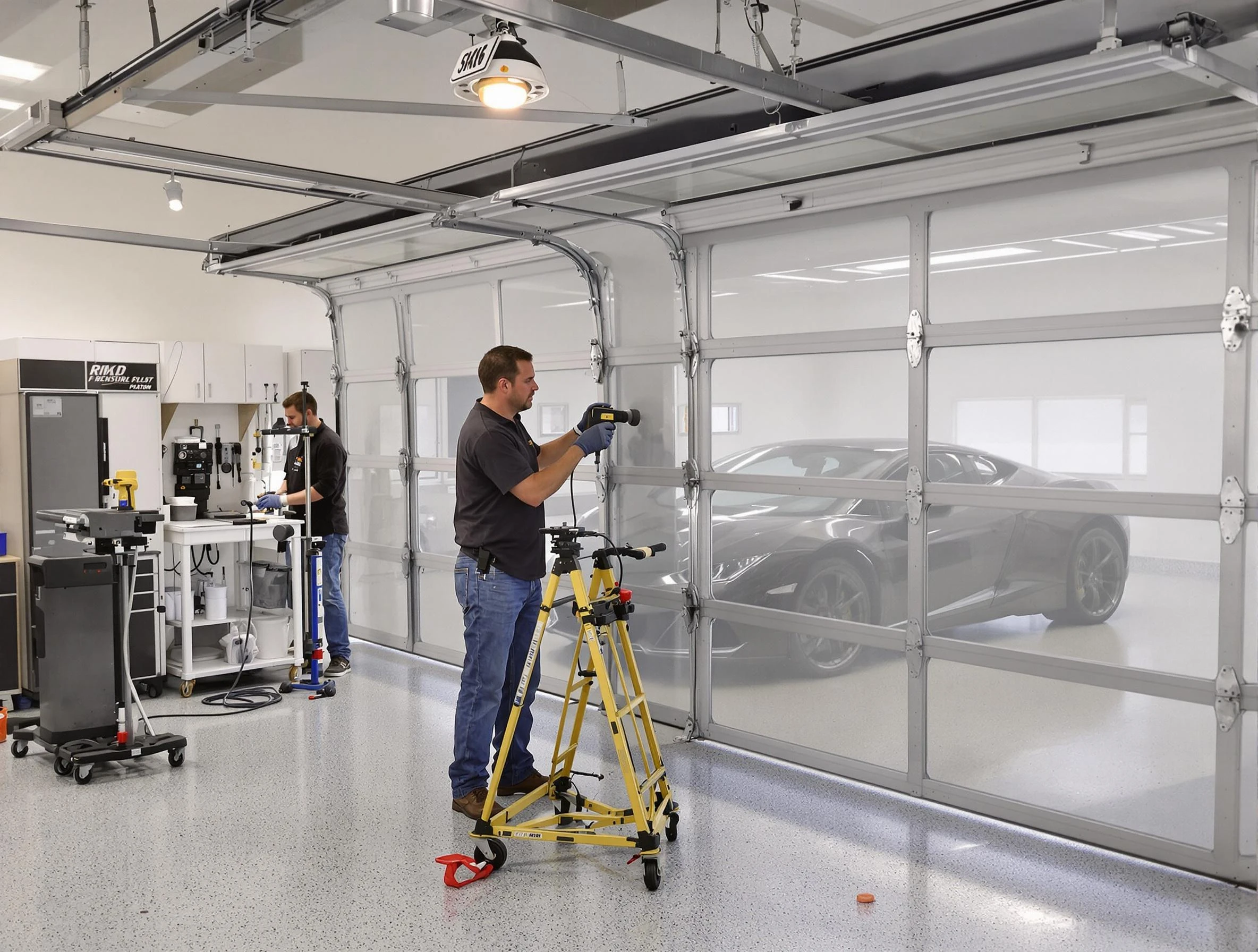 Garage Door Dents Repair in Worcester