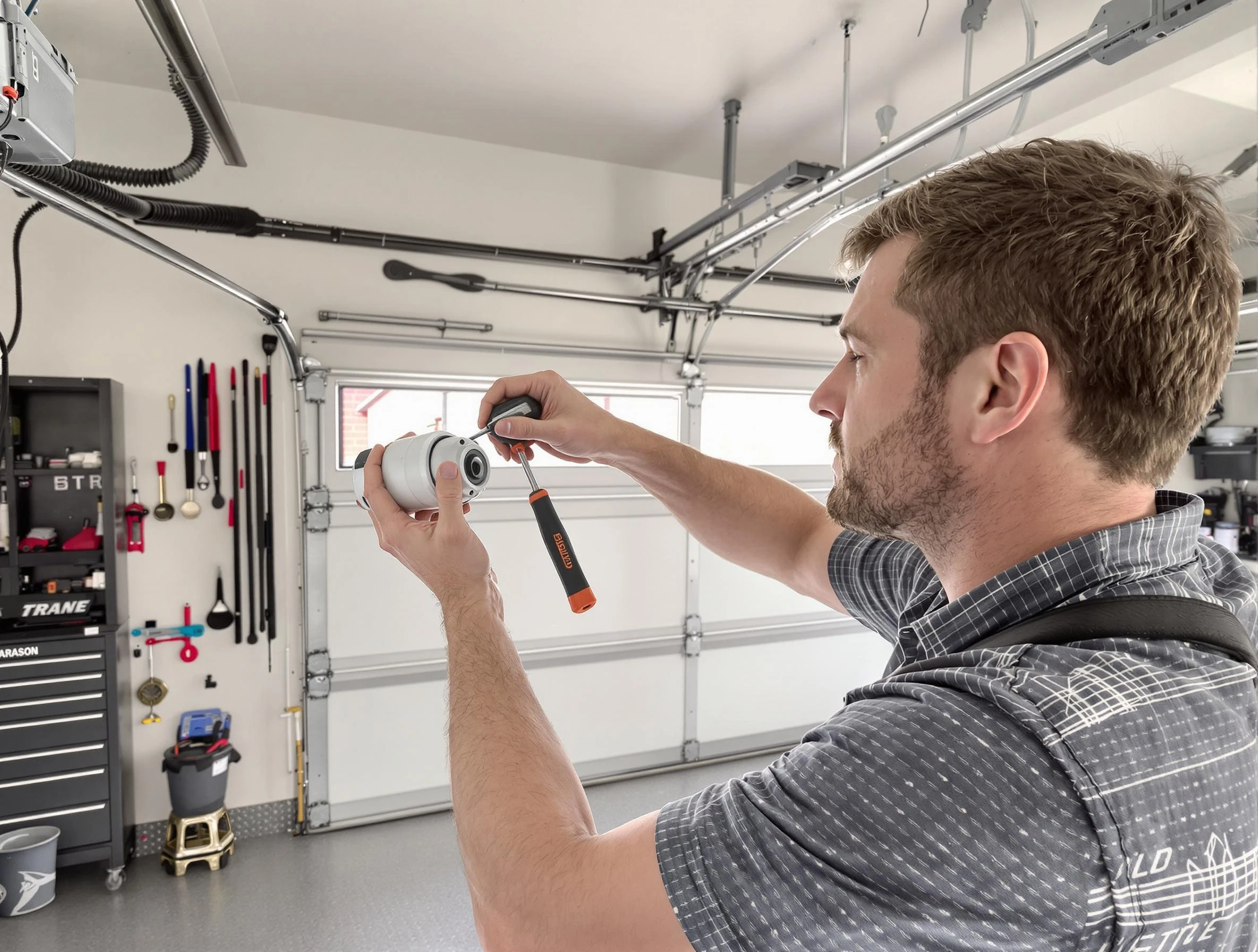 Garage door opener repair service by Worcester Garage Door Repair in Worcester