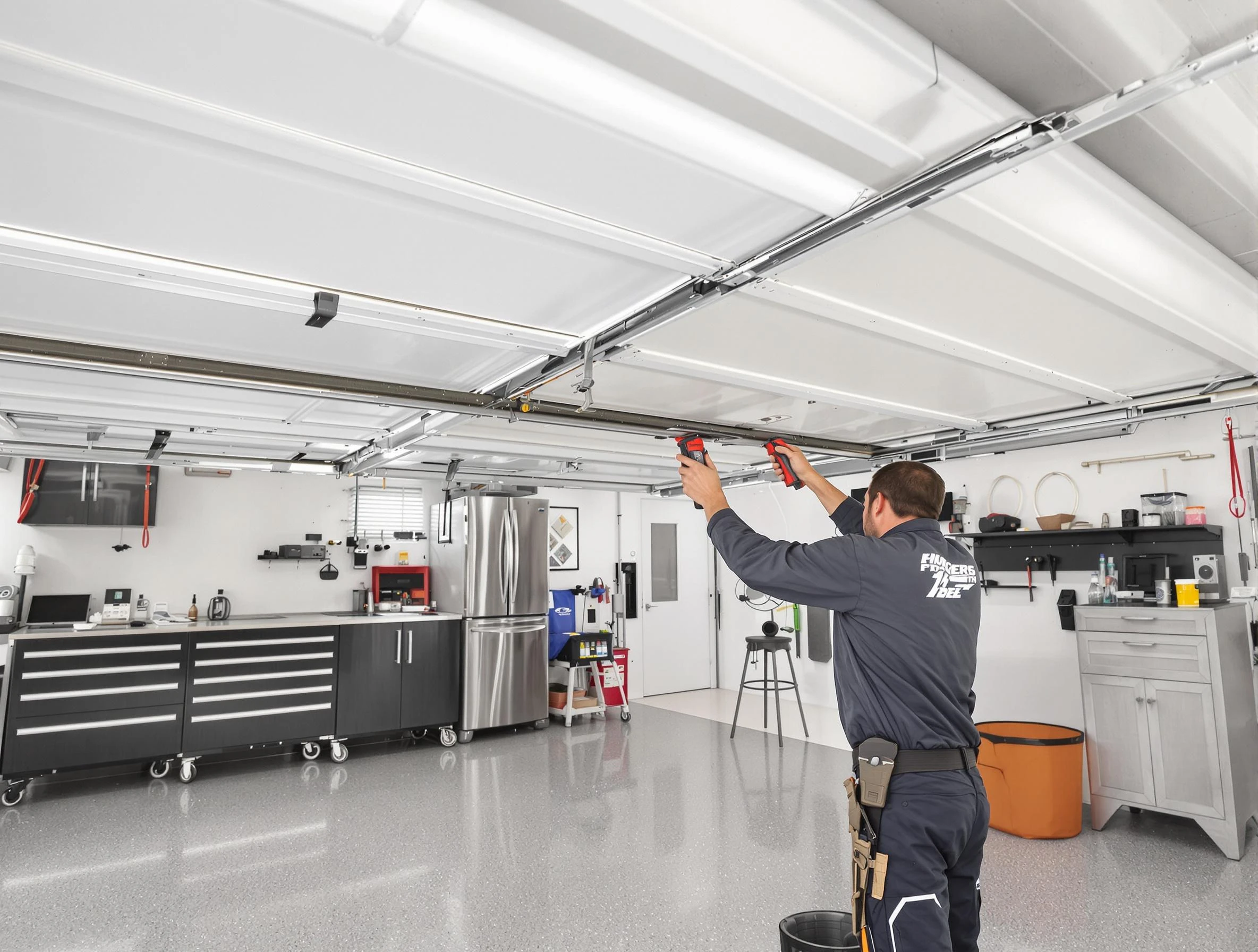 Overhead garage door repair service by Worcester Garage Door Repair in Worcester