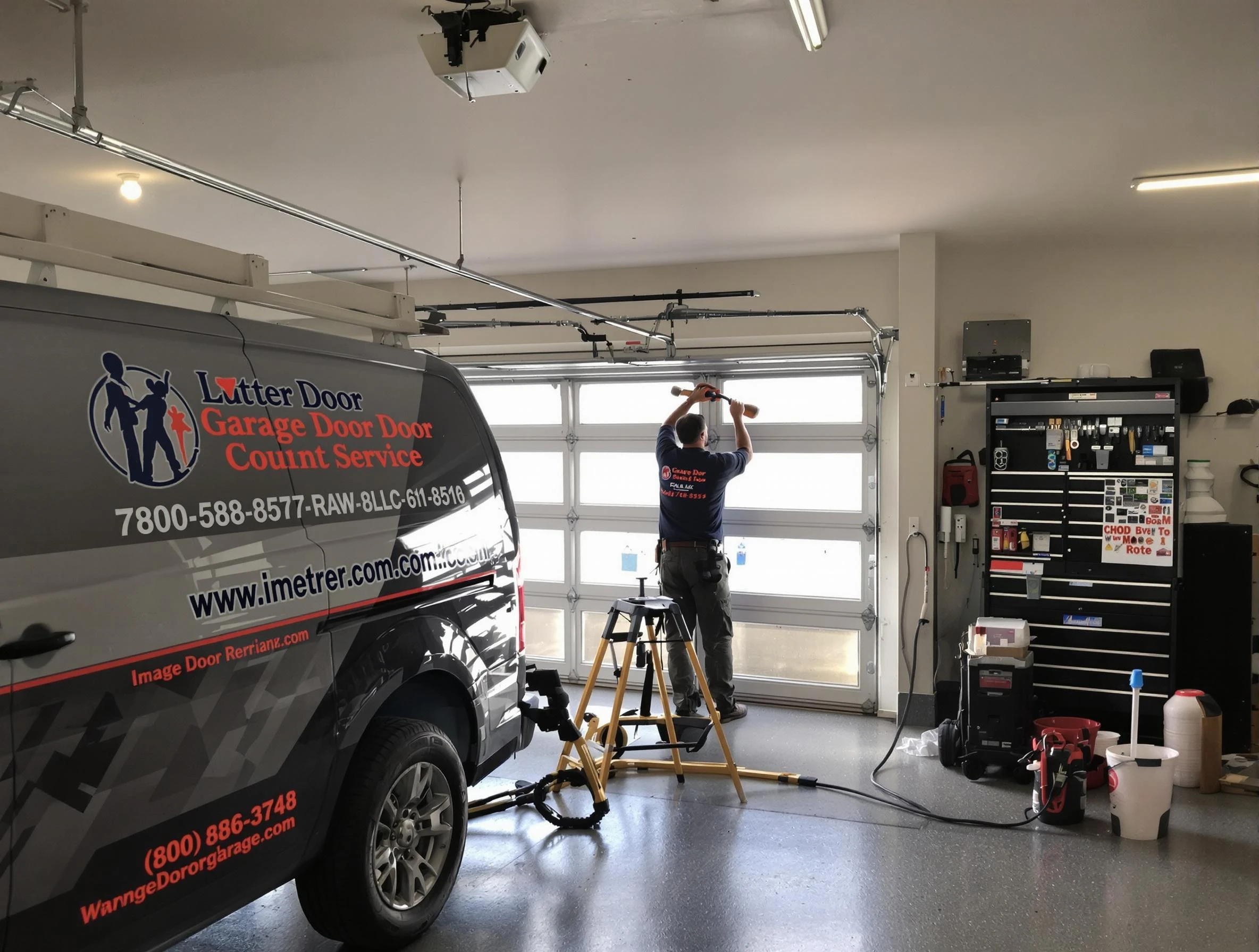 Worcester Garage Door Repair rapid response team performing same-day repair in Worcester